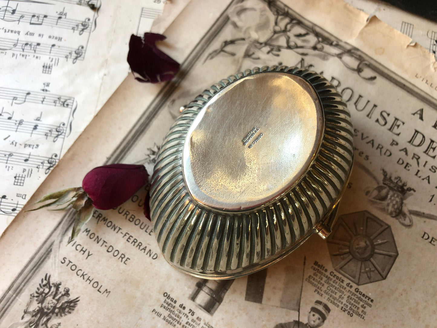 Antique Silver Plated Basket by Benetfink, Cheapside, London / Sweet Basket / Bon Bon / Made in England