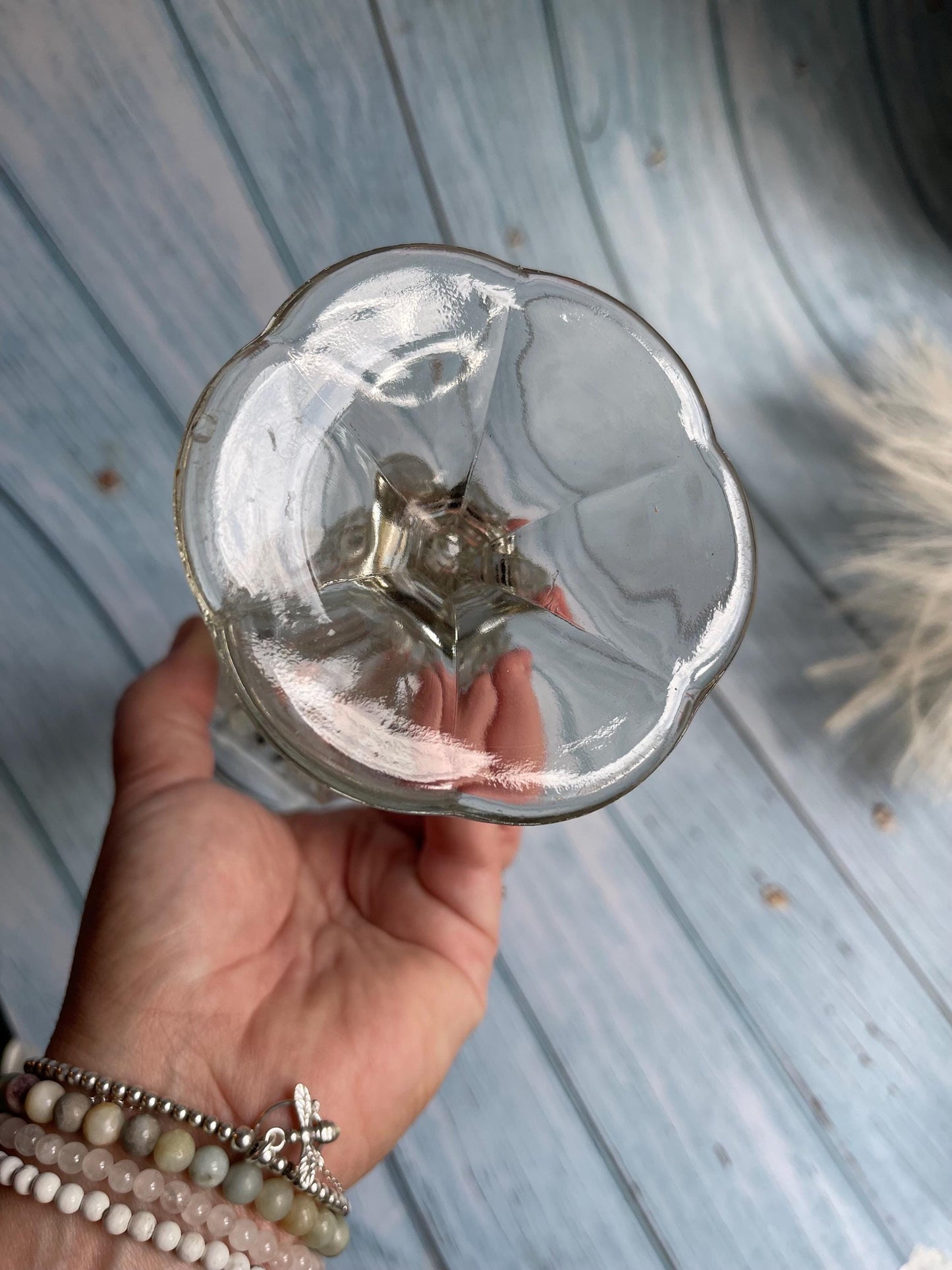 Vintage Clear Glass Sundae or Dessert Glass