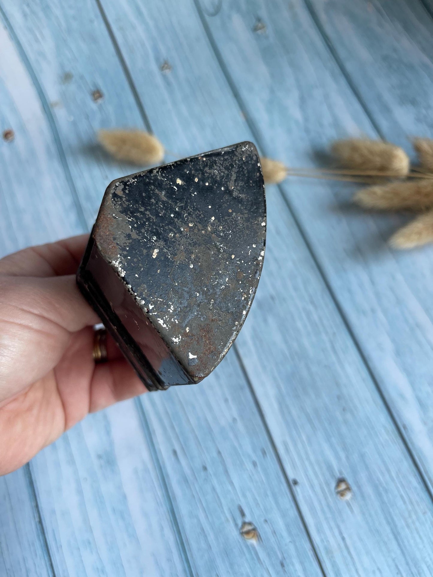 Antique Georgian Toleware Spice Tin