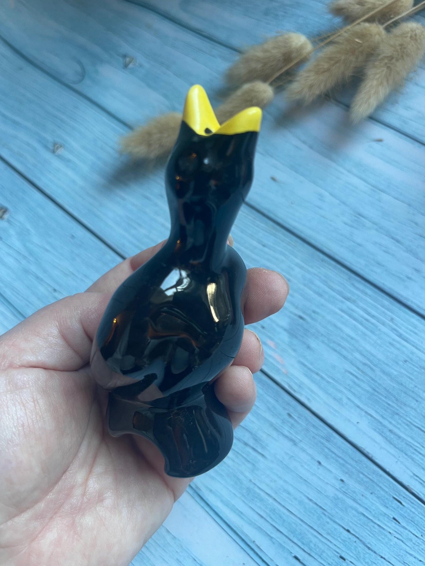 Blackbird Ceramic Pie Funnel or Pie Chimney