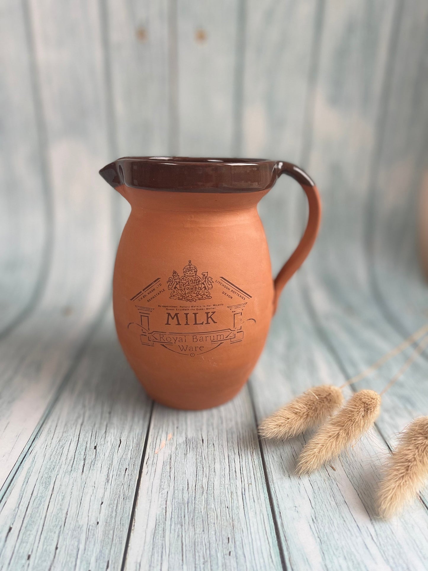 Royal Barum Ware Terracotta Milk Jug