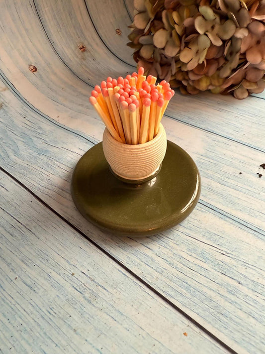 Antique W & R Carlton Ware Stoke on Trent Ceramic Match Striker circa 1920s