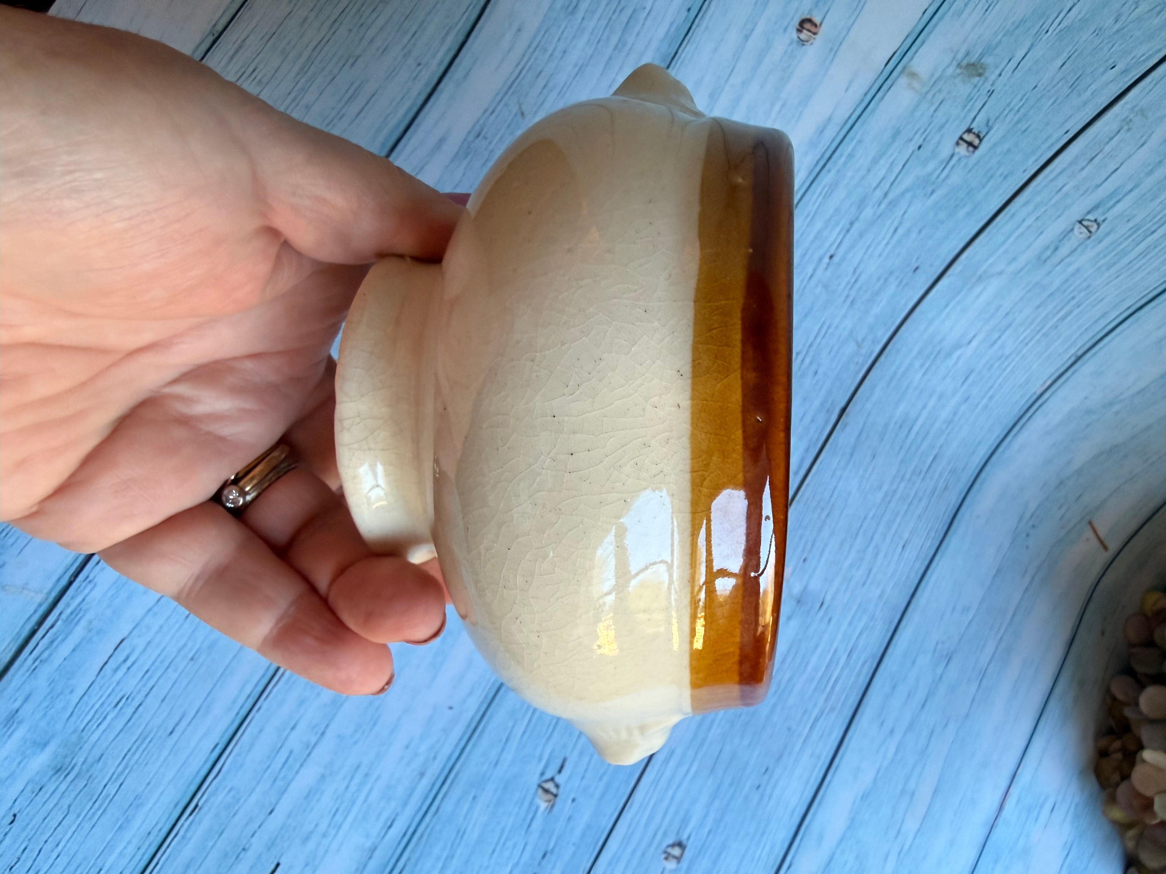 Vintage French Onion Soup Bowl