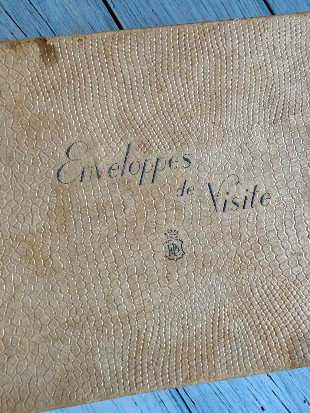 Antique French Stationary Box - Enveloppes de Visite