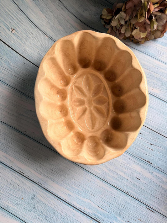 Large Antique Ironstone Jelly or Jello Mould or Mold