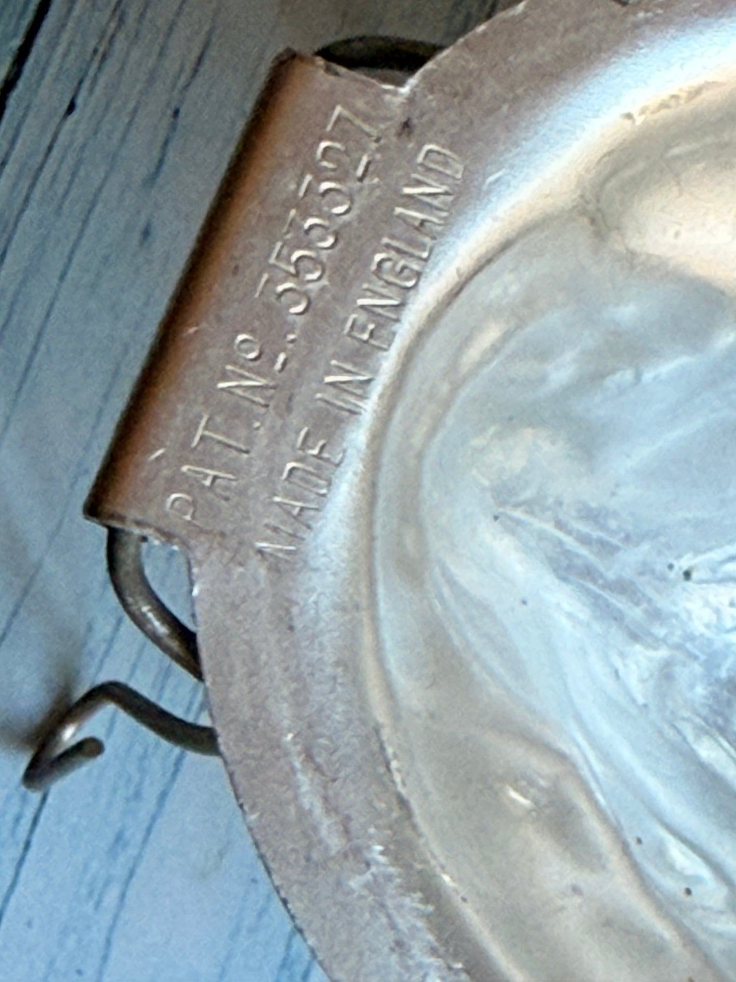 Vintage Nut Brown Aluminium Jelly Mould in Rabbit or Bunny Form with Stand