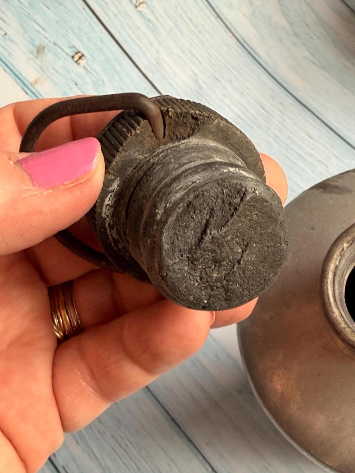 Vintage Swan Flask, Bulpitt and Sons Aluminium Bottle