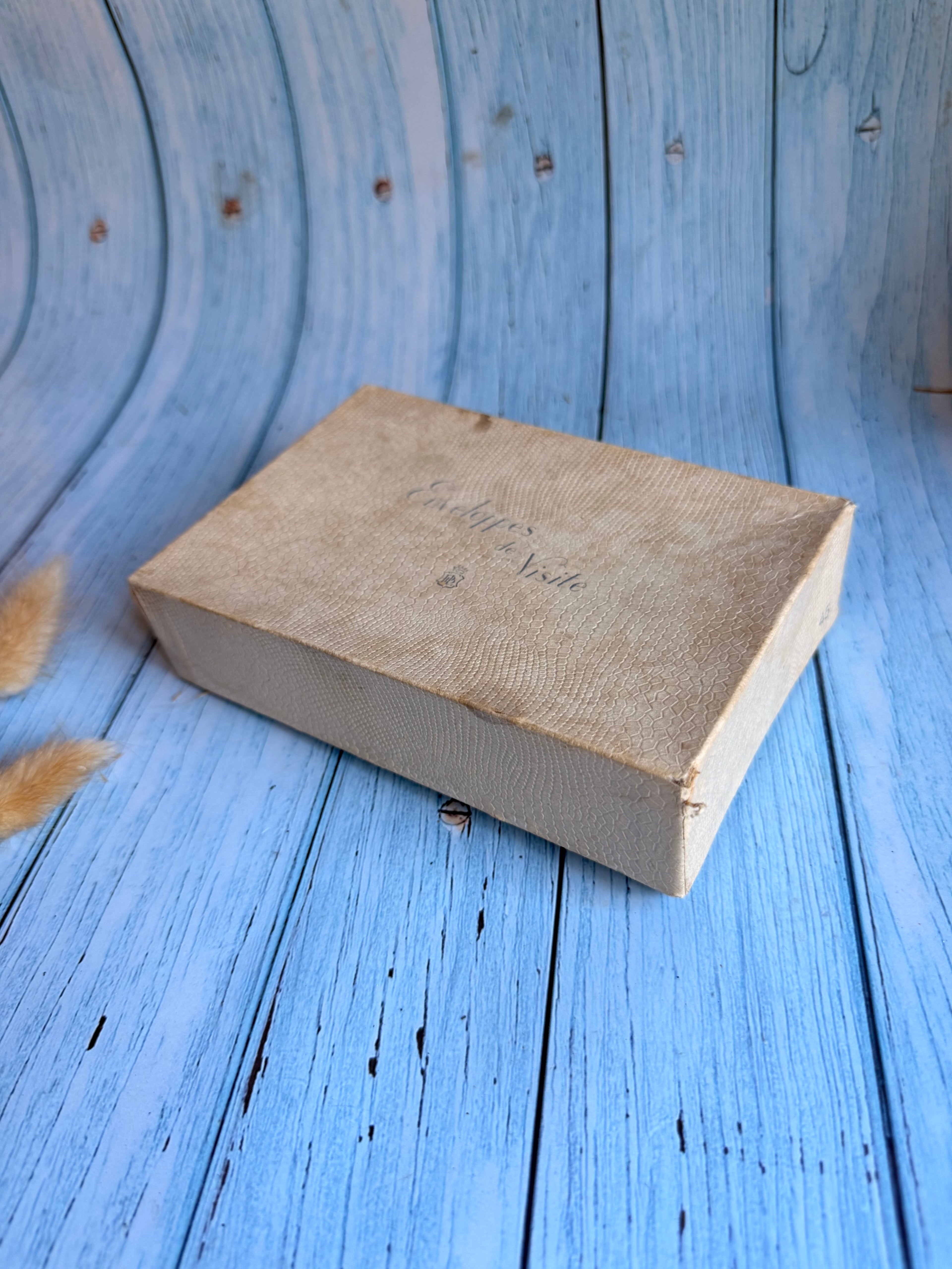 Antique French Stationary Box - Enveloppes de Visite