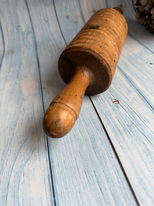 19th Century Treen Oat Roller