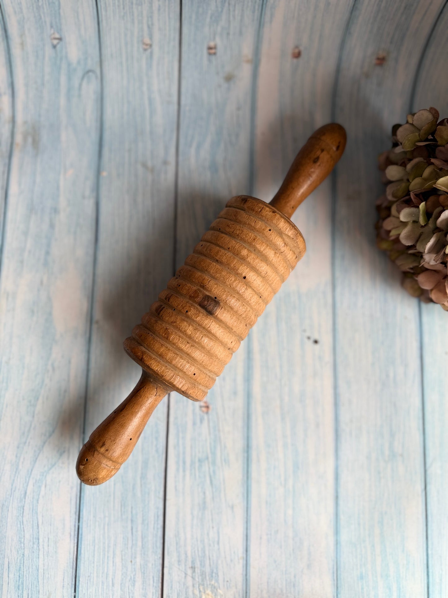 19th Century Treen Oat Roller