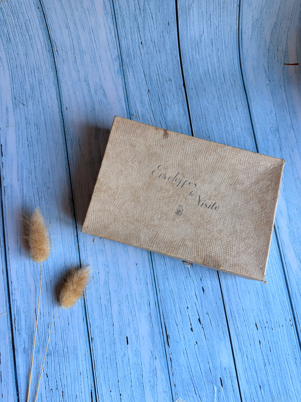 Antique French Stationary Box - Enveloppes de Visite