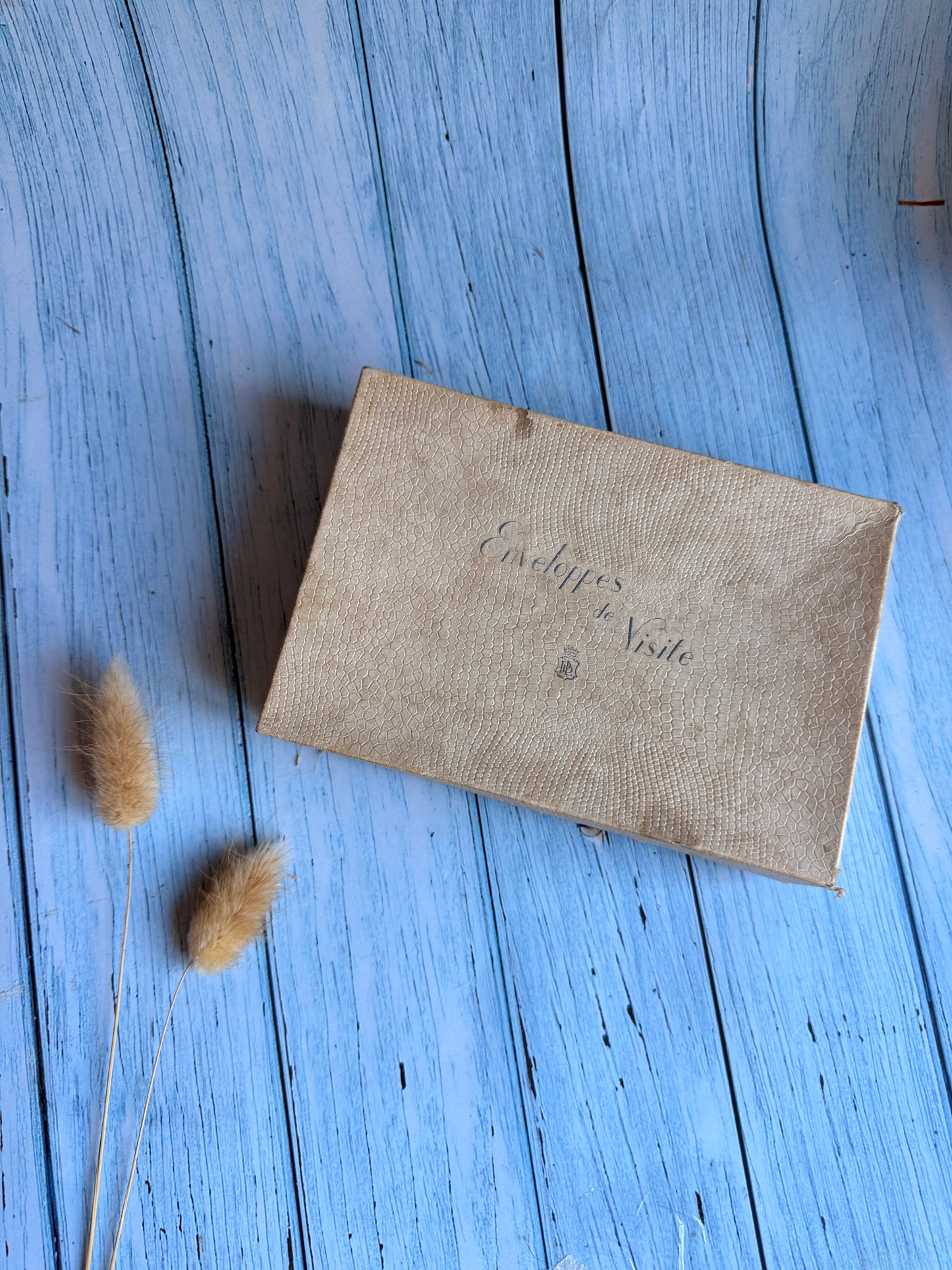 Antique French Stationary Box - Enveloppes de Visite