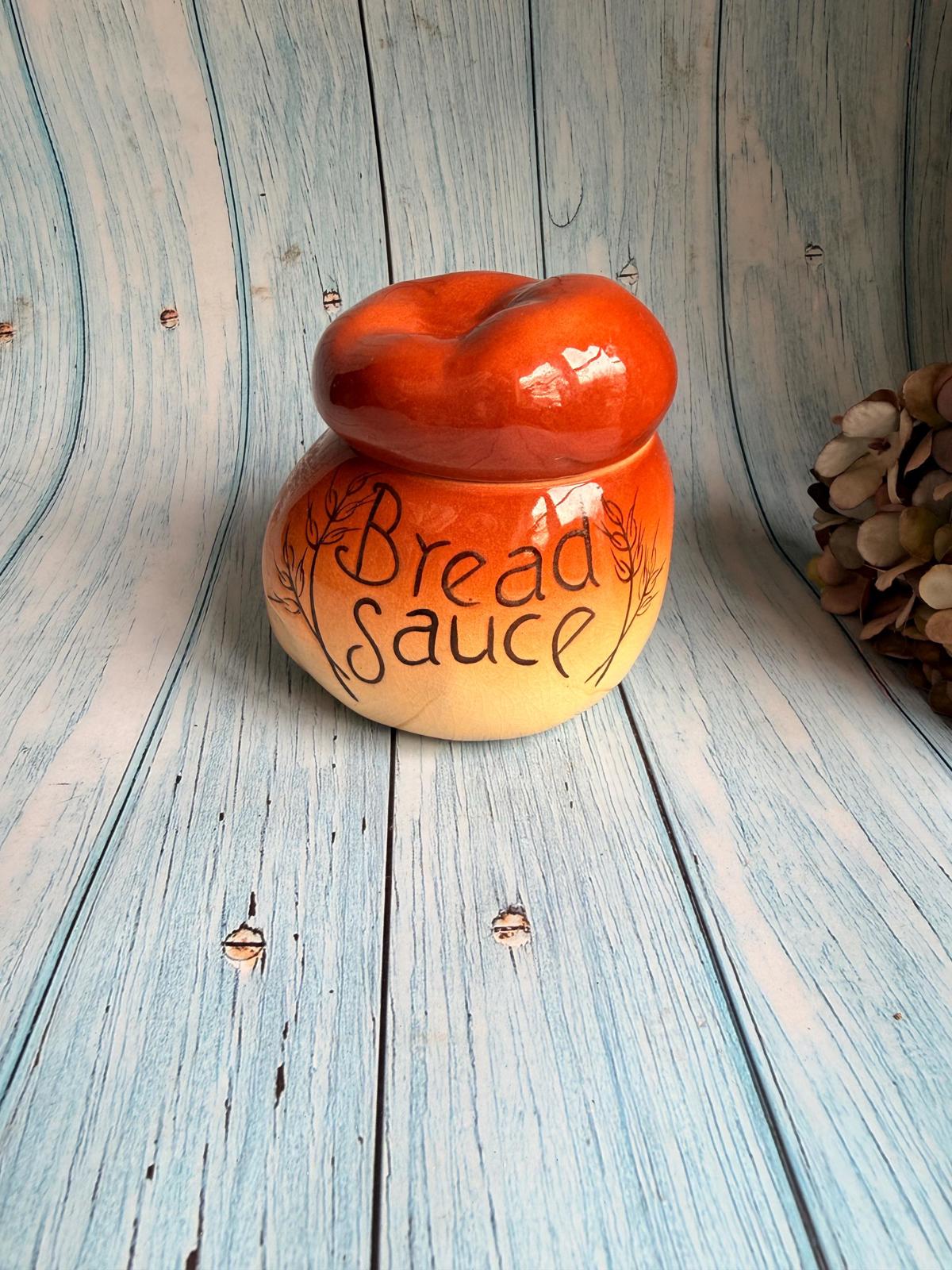 Vintage Carlton Ware Bread Sauce Pot With Lid / Cottage Loaf Rustic Country