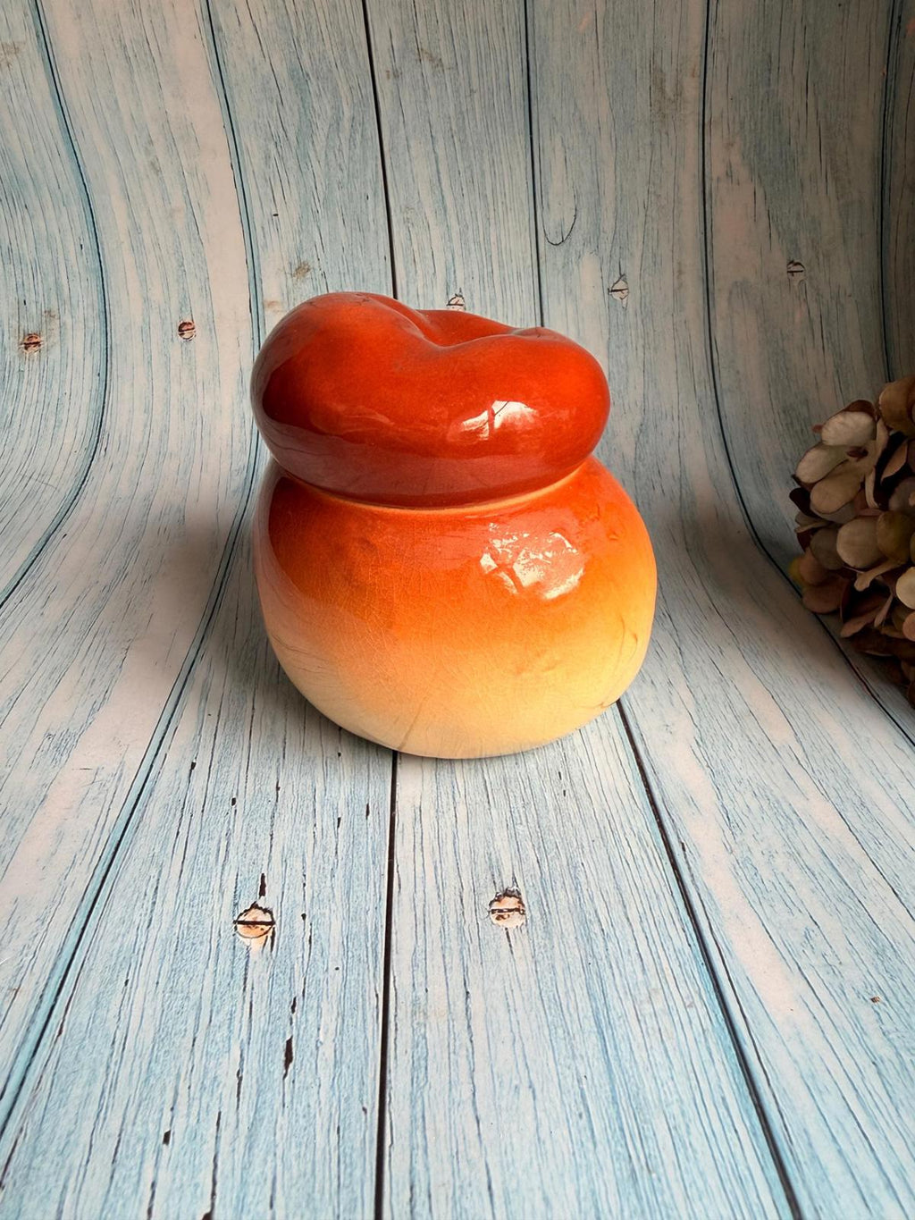 Vintage Carlton Ware Bread Sauce Pot With Lid / Cottage Loaf Rustic Country