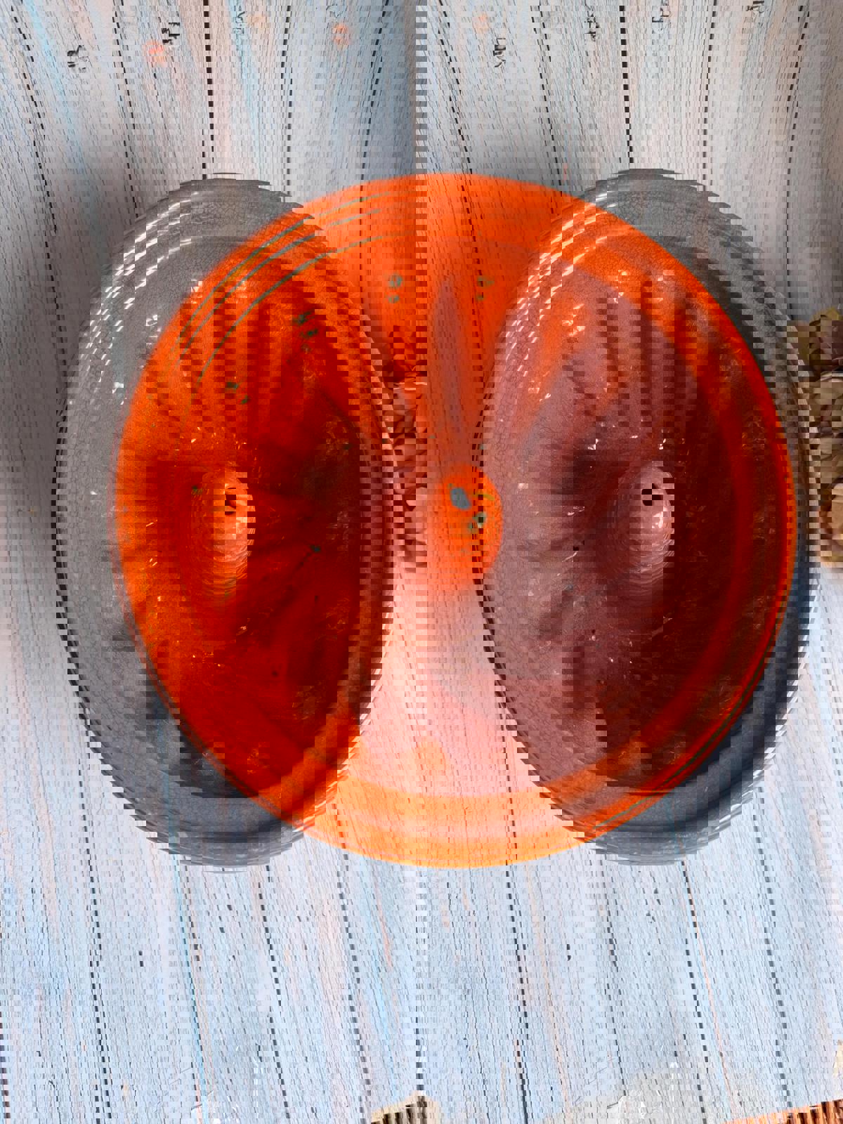 Vintage French Alsace Bundt Cake Mould / Terracotta Mould / Kugelhopf