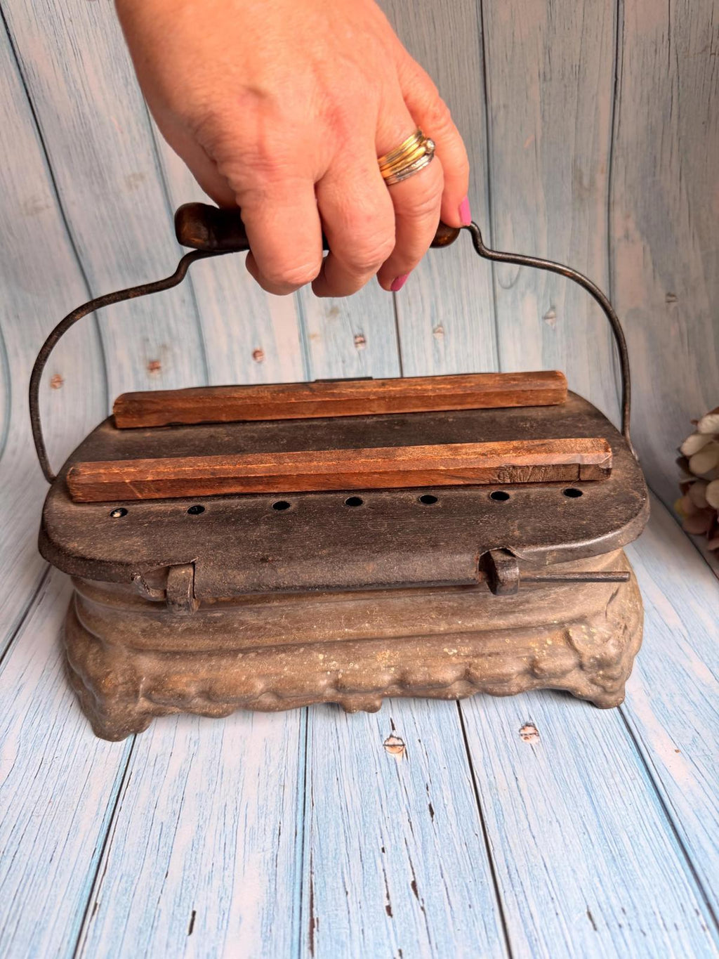Antique French Carriage Foot Warmer Chaufferette