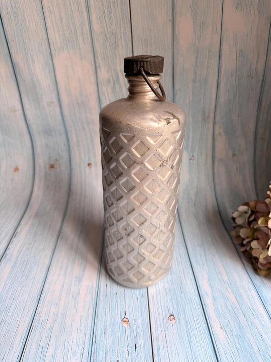 Vintage Swan Flask, Bulpitt and Sons Aluminium Bottle