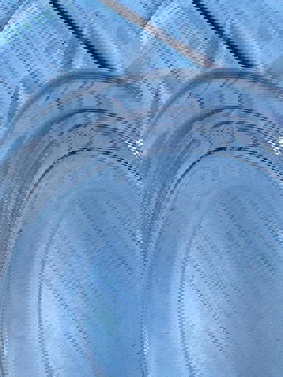 Pair of Etched Glass Stuart Crystal Candle Holders