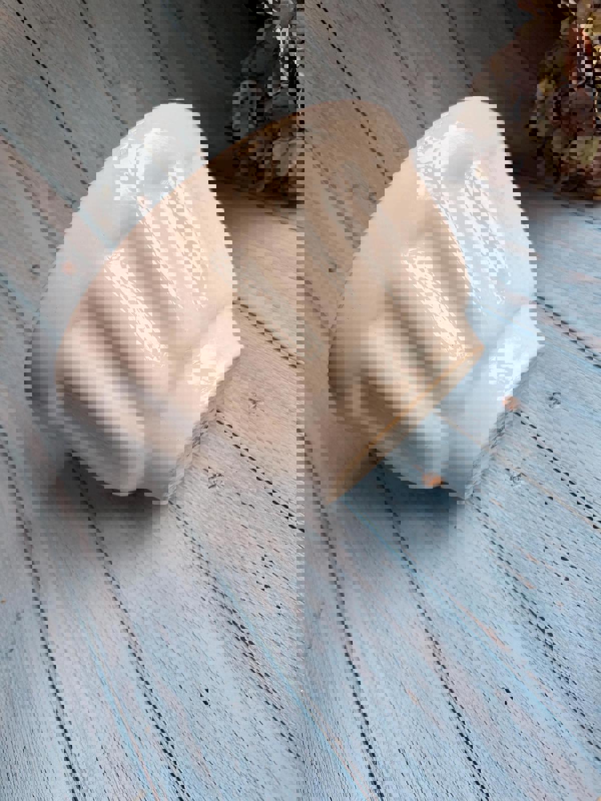 Vintage 1960s/1970s White Ironstone T G Green Jelly Mould / Jello Mold