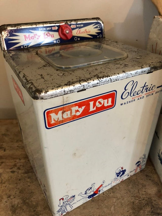 Chad Valley Mary Lou Battery Operated Toy Washing Machine, Washer, Spin Dryer