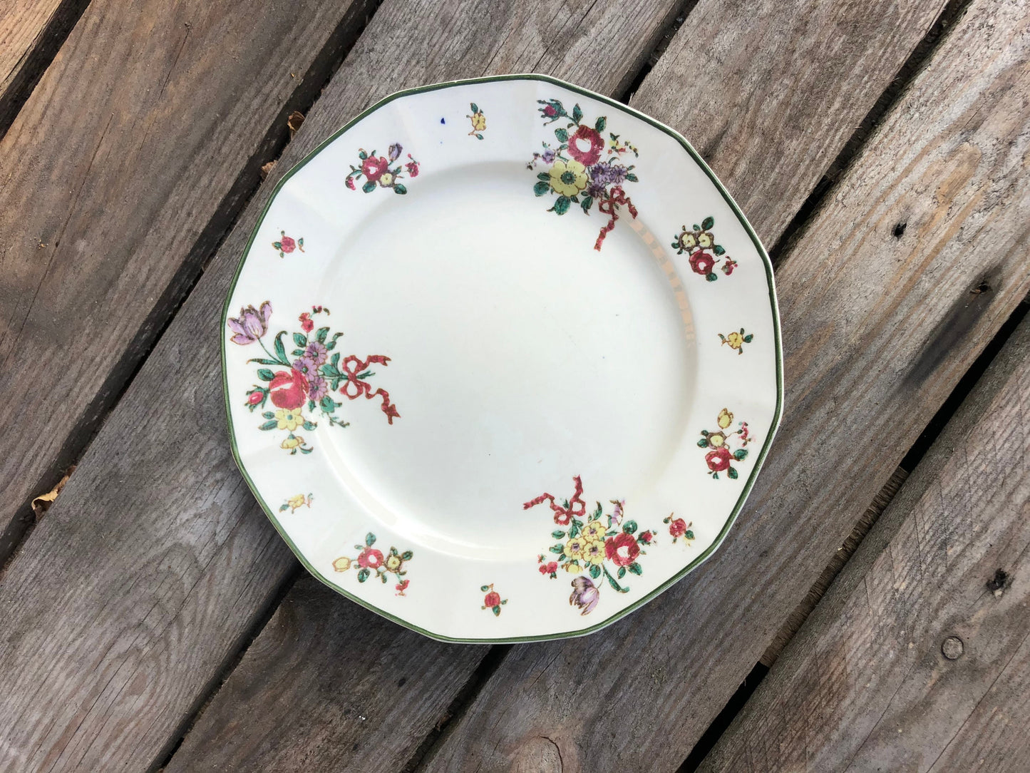 Royal Doulton Old Leeds Sprays Pattern Pretty Floral 1930s Side Plate