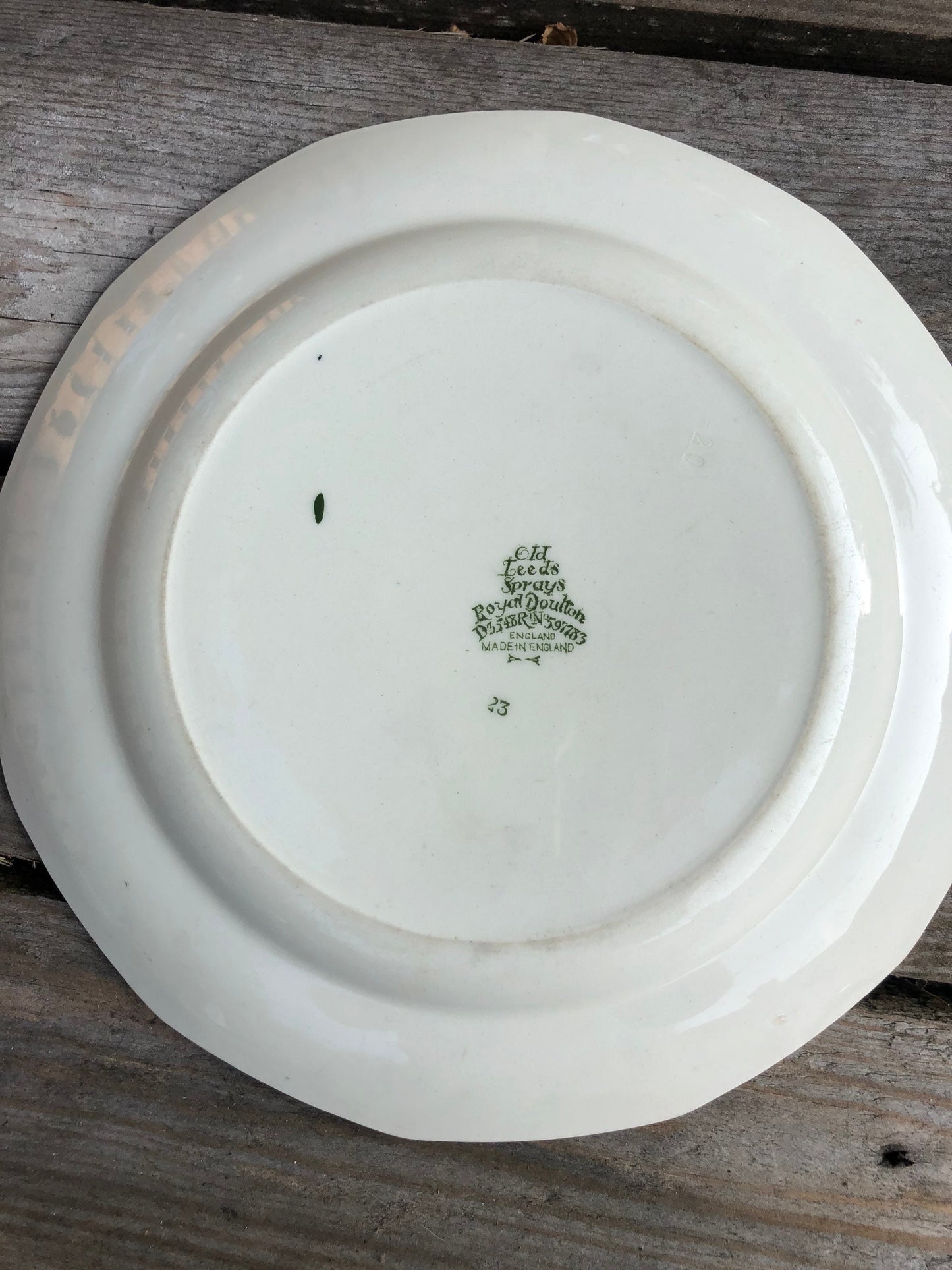 Royal Doulton Old Leeds Sprays Pattern Pretty Floral 1930s Side Plate