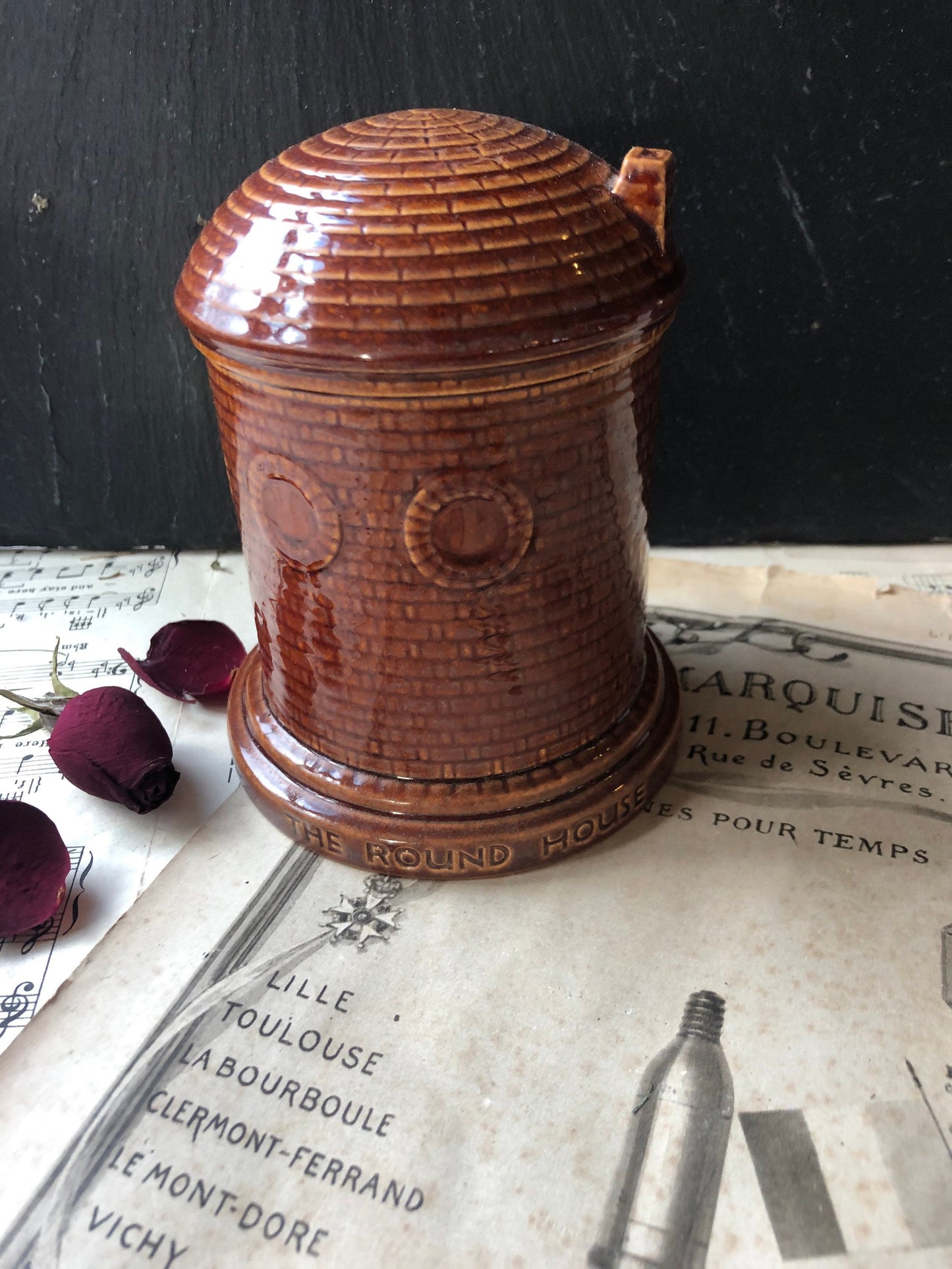 Vintage Wedgwood Etruria Round House Collectible Money Box