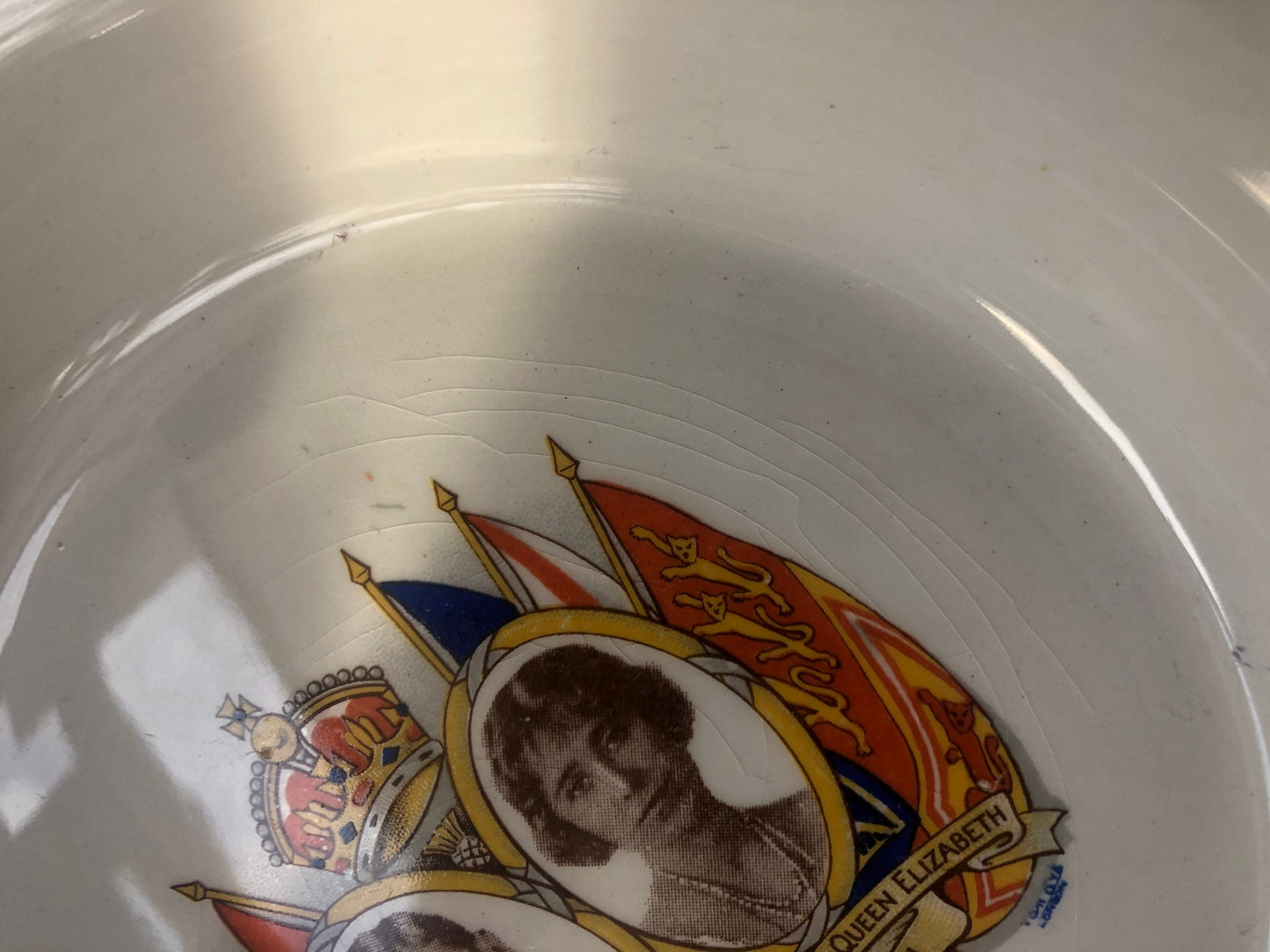 King George VI Coronation Commemorative Dish / Bowl / King George / Queen Mother / Queen Elizabeth / British Royal Family