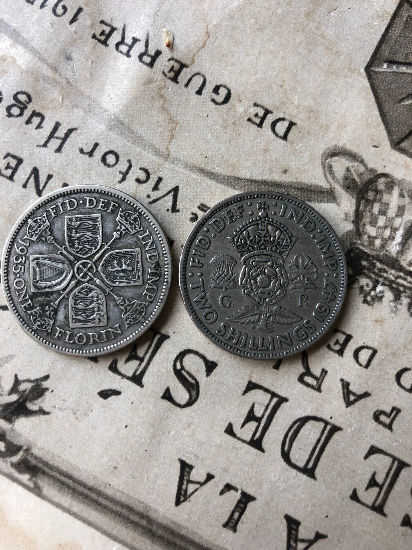 Selection of Vintage English and Irish Coins and Tokens