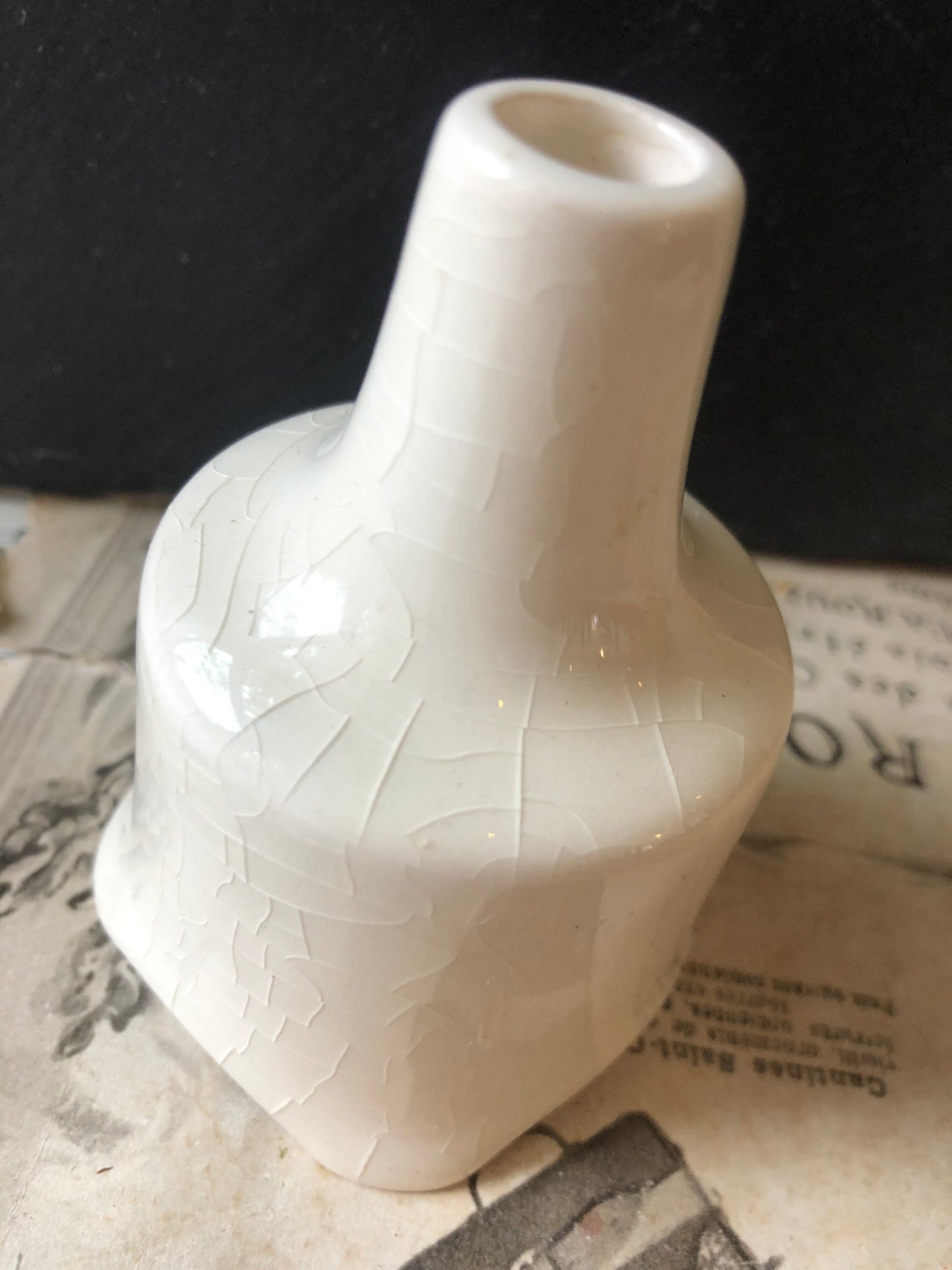 Vintage Ceramic Pie Funnel