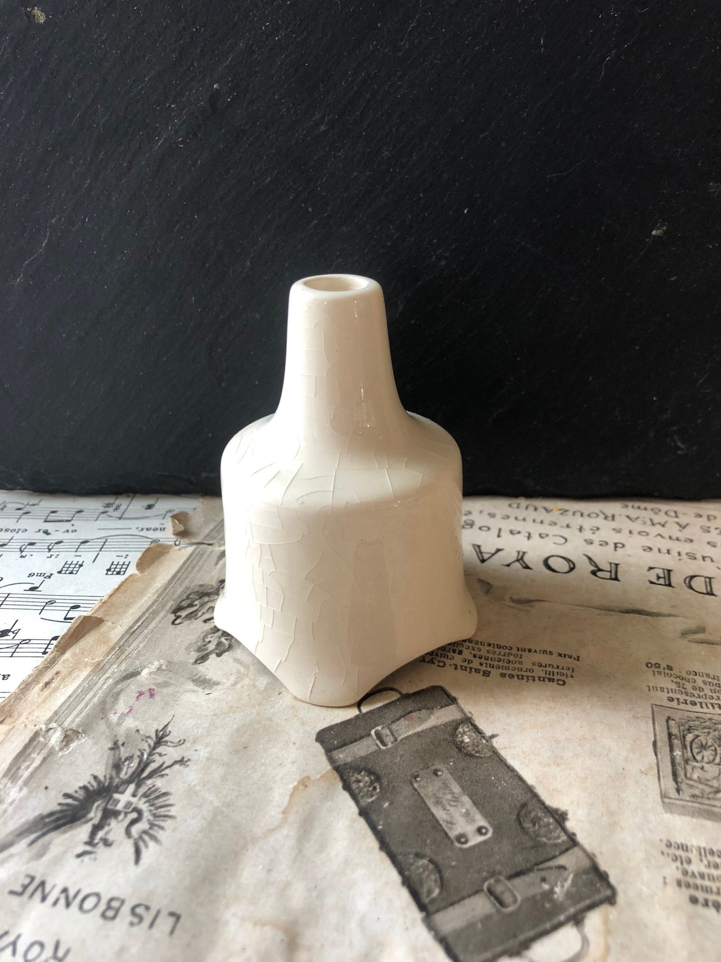 Vintage Ceramic Pie Funnel