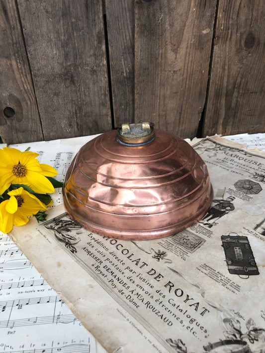 Antique WAFAX Copper Bed Warmer