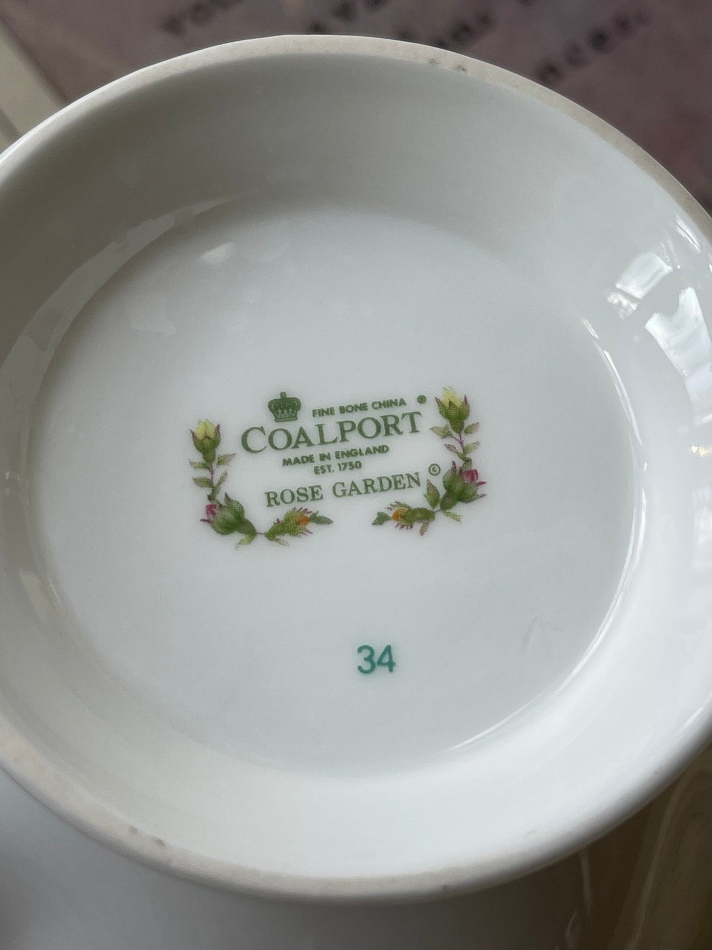 Coalport Rose Garden Fine Bone China Dish / Bowl / Made in England