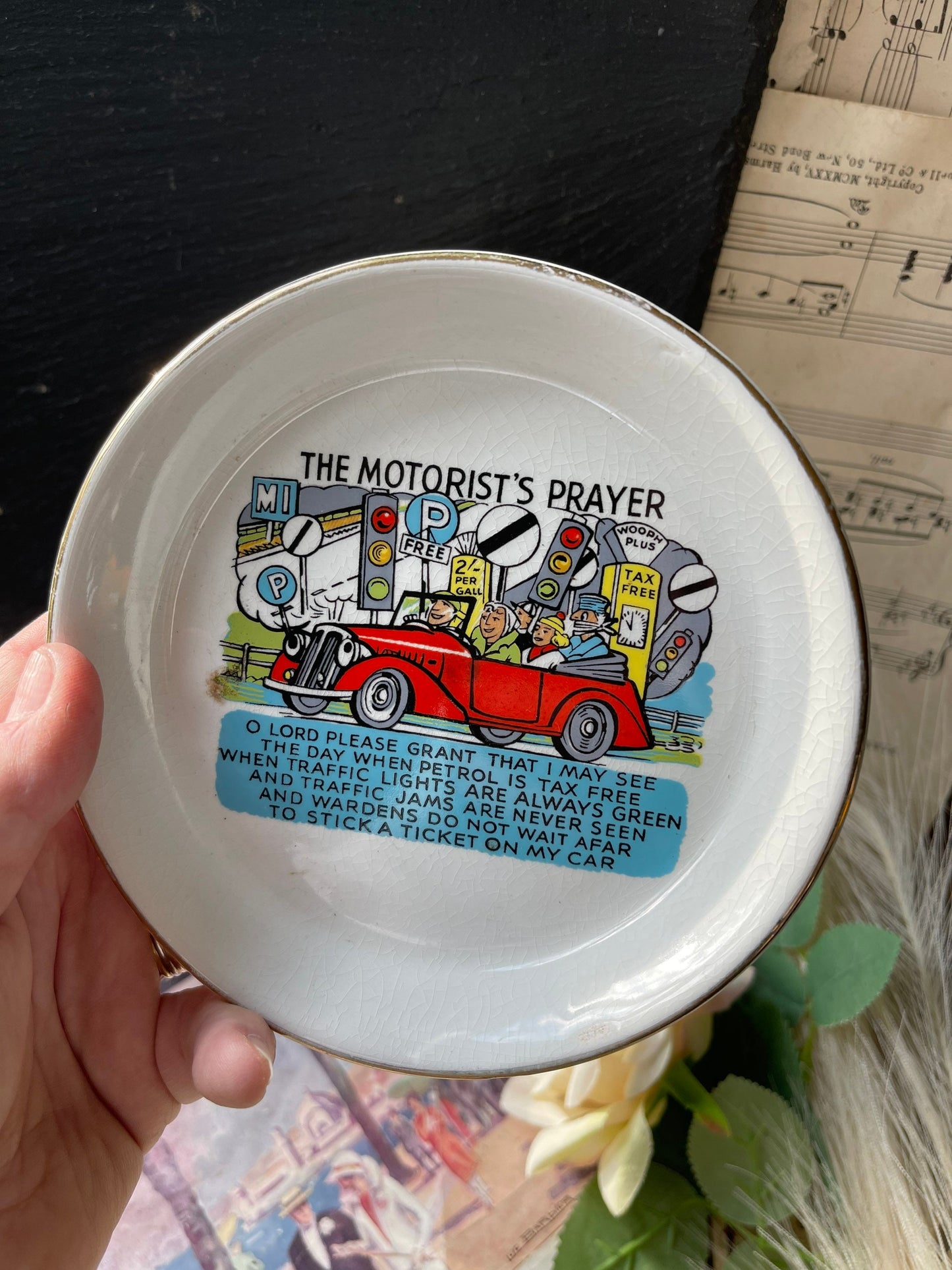 The Motorist’s Prayer Royal William Pin Dish