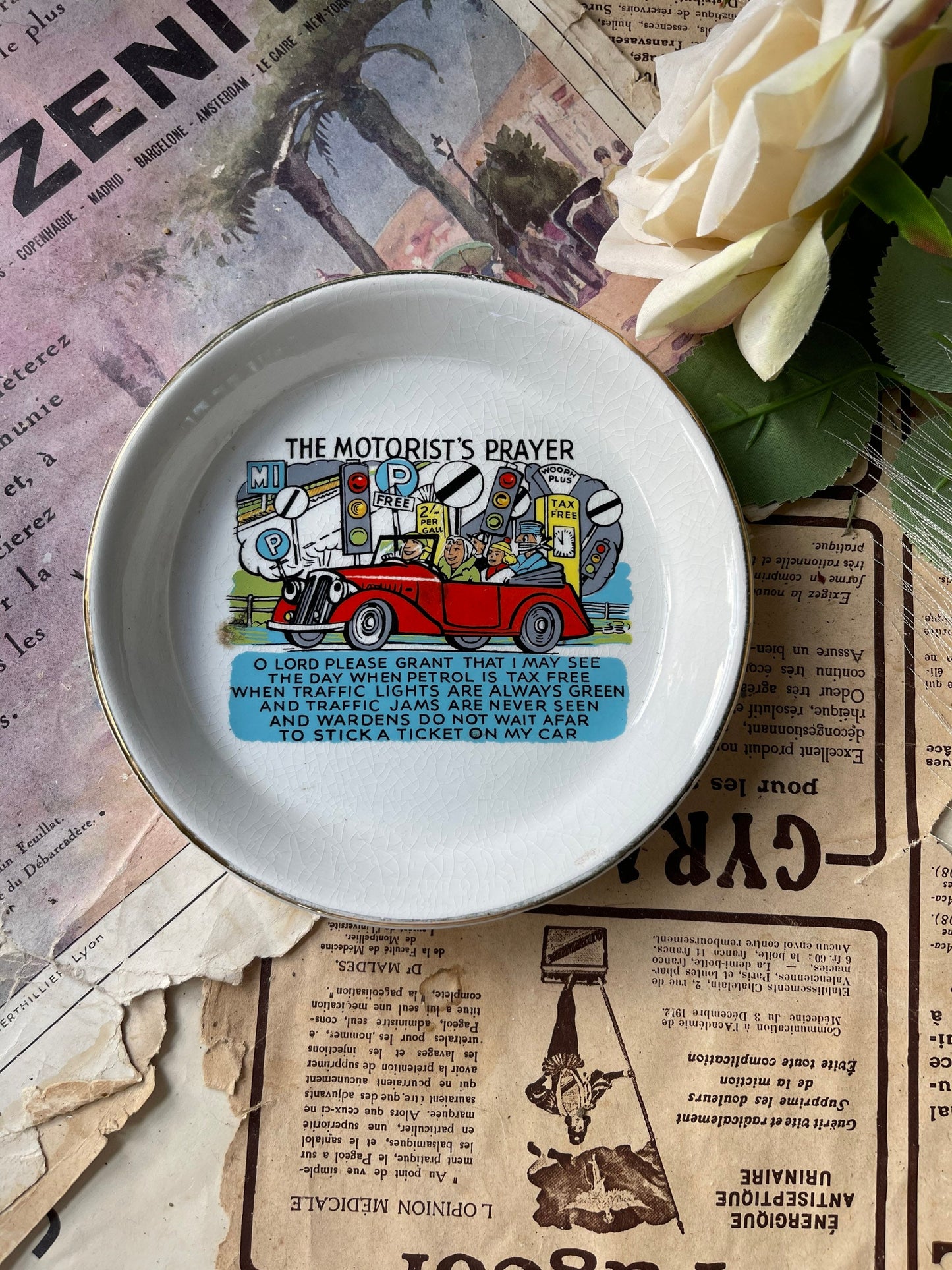 The Motorist’s Prayer Royal William Pin Dish