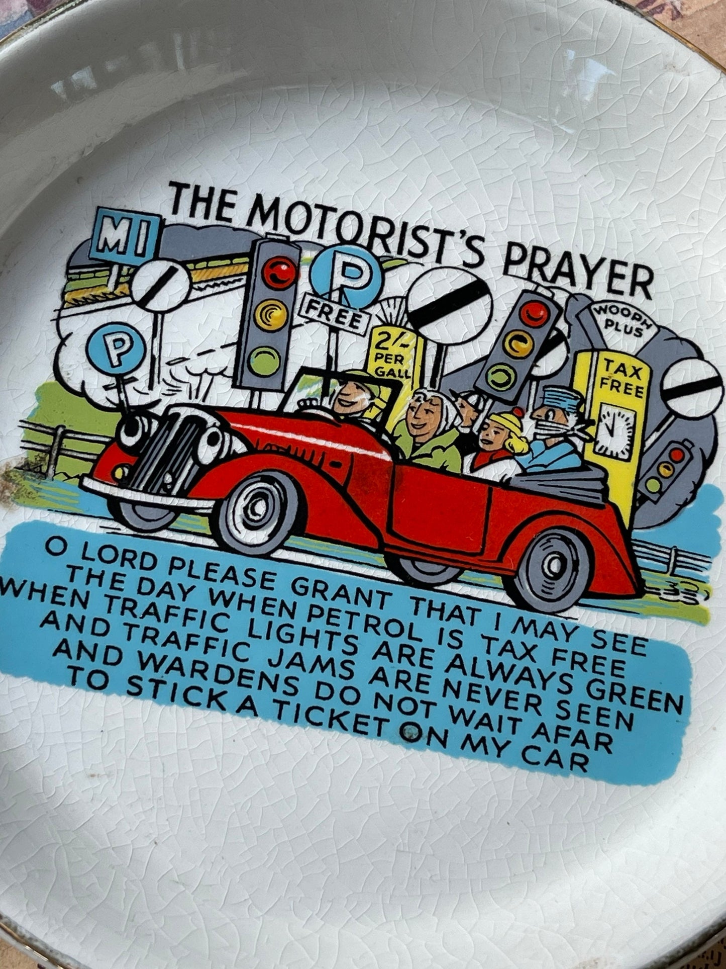 The Motorist’s Prayer Royal William Pin Dish