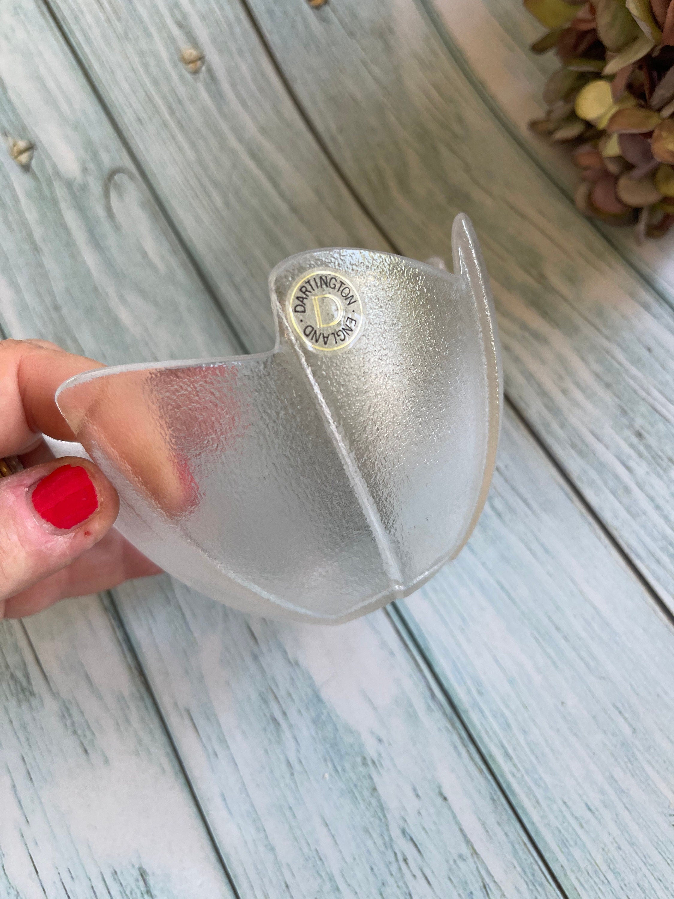 Darlington Crystal Flower Dish