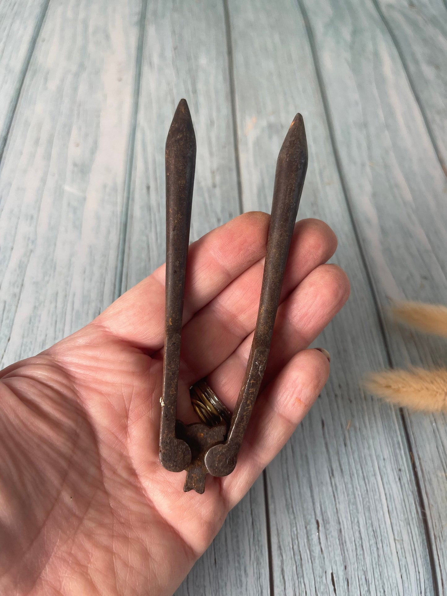 Antique Victorian Metal Nutcrackers