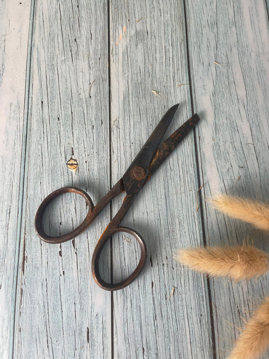 Vintage Metal Scissors Marked Edwards, Norwich