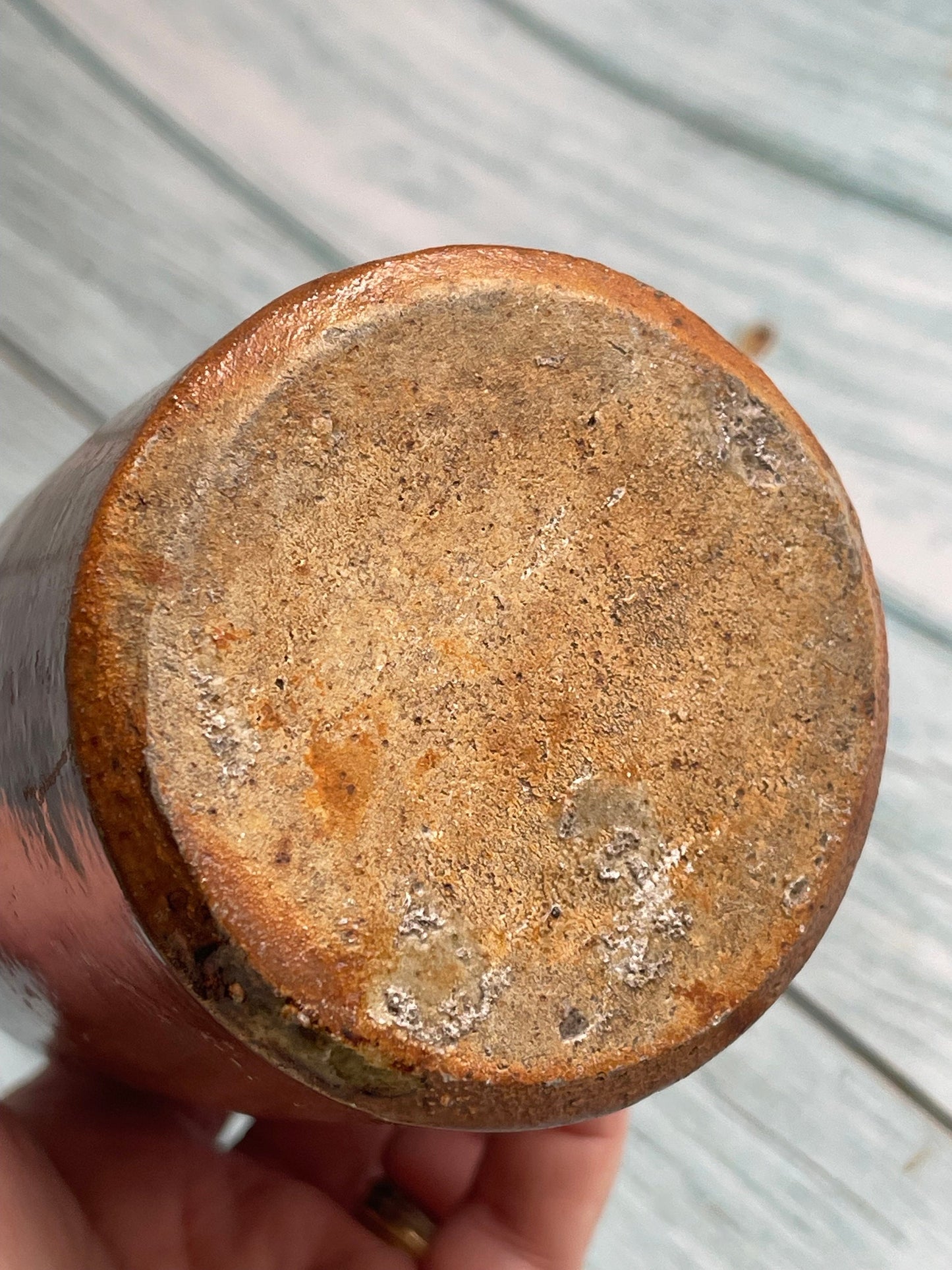 Antique Battersby & Parr Brown Saltglaze Stoneware Bottle, Darlington Street, Tyldesley, Ginger Beer