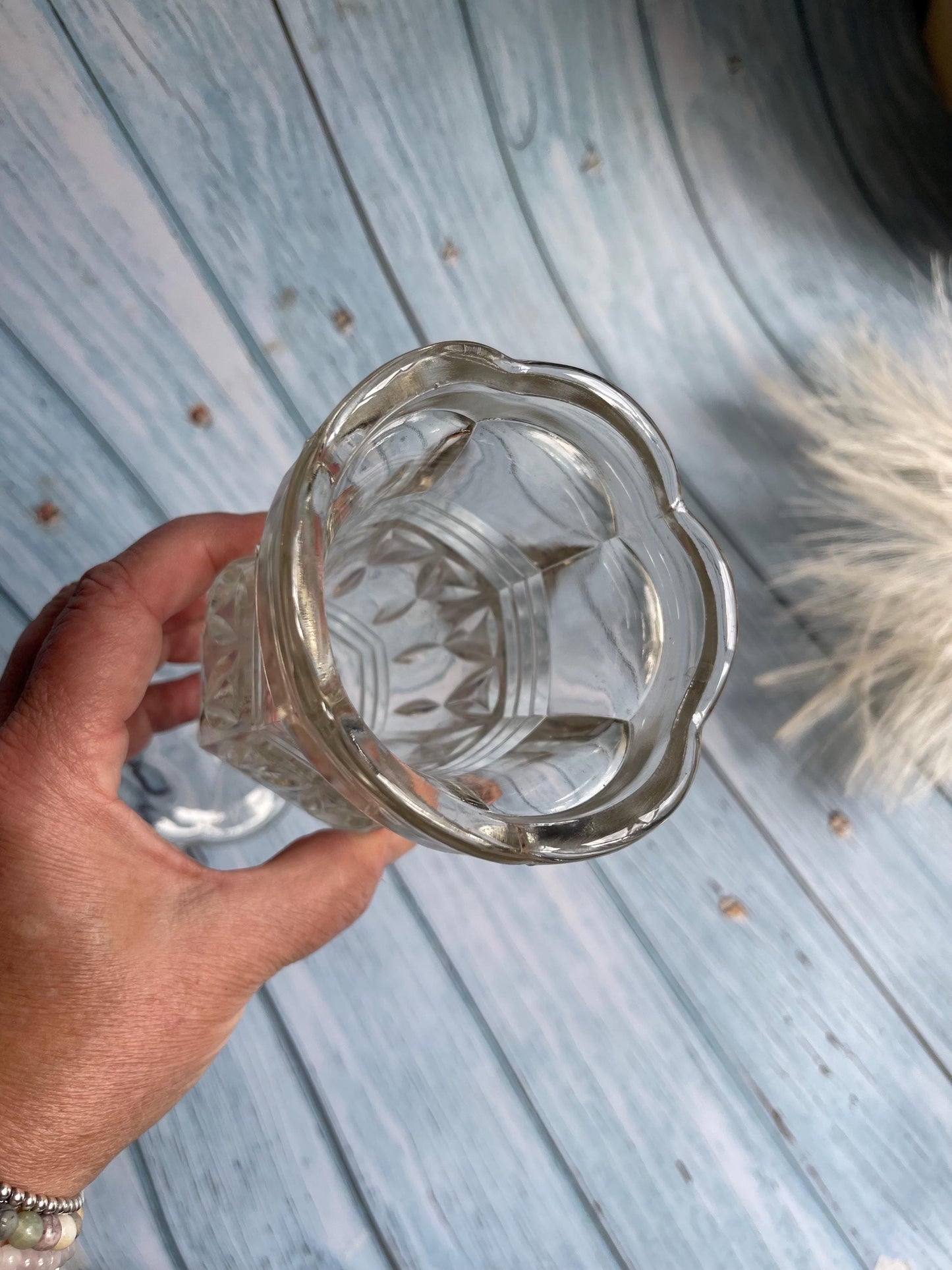 Vintage Clear Glass Sundae or Dessert Glass
