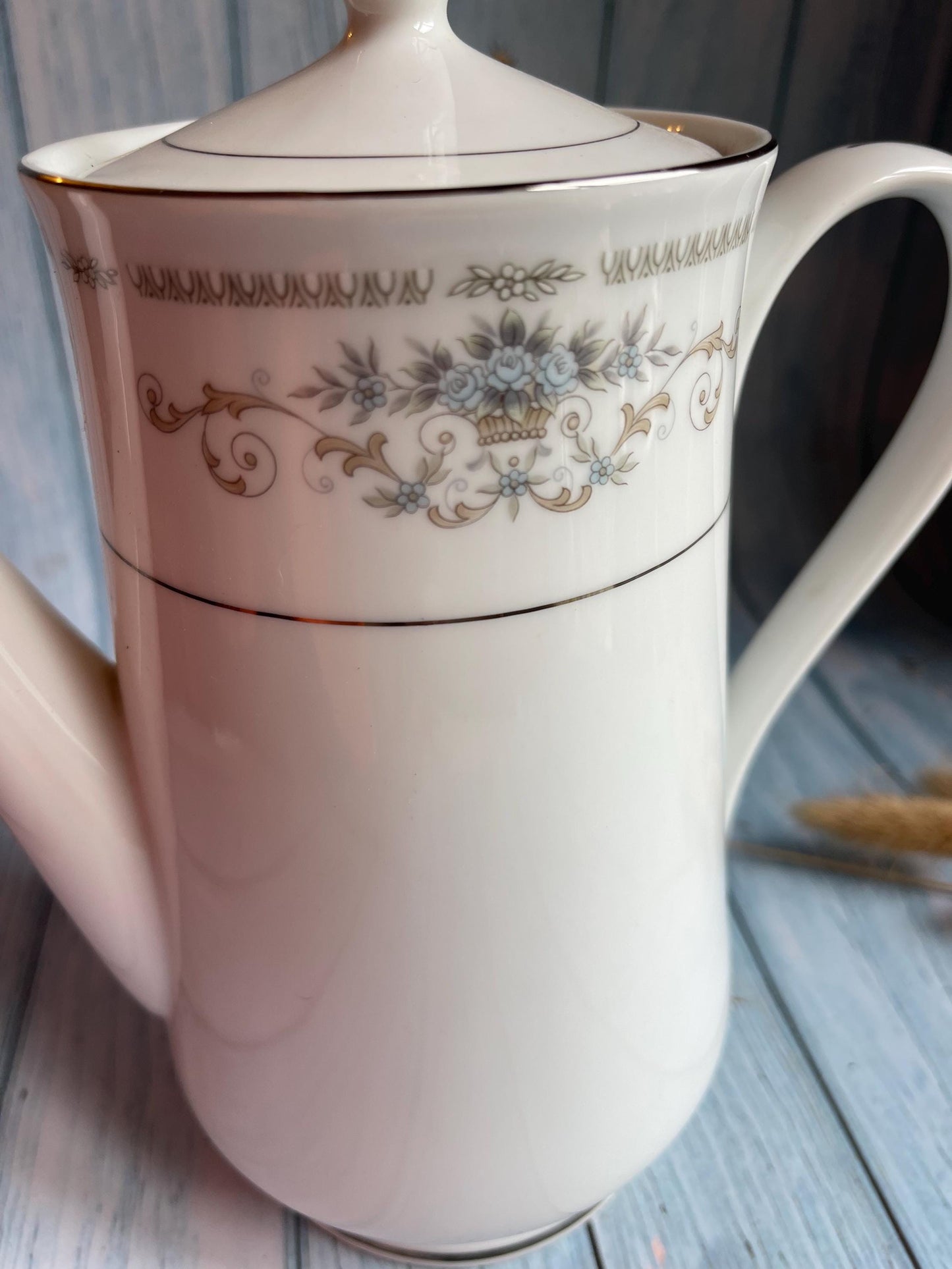 Vintage Diane Fine China of Japan Porcelain Coffee Pot