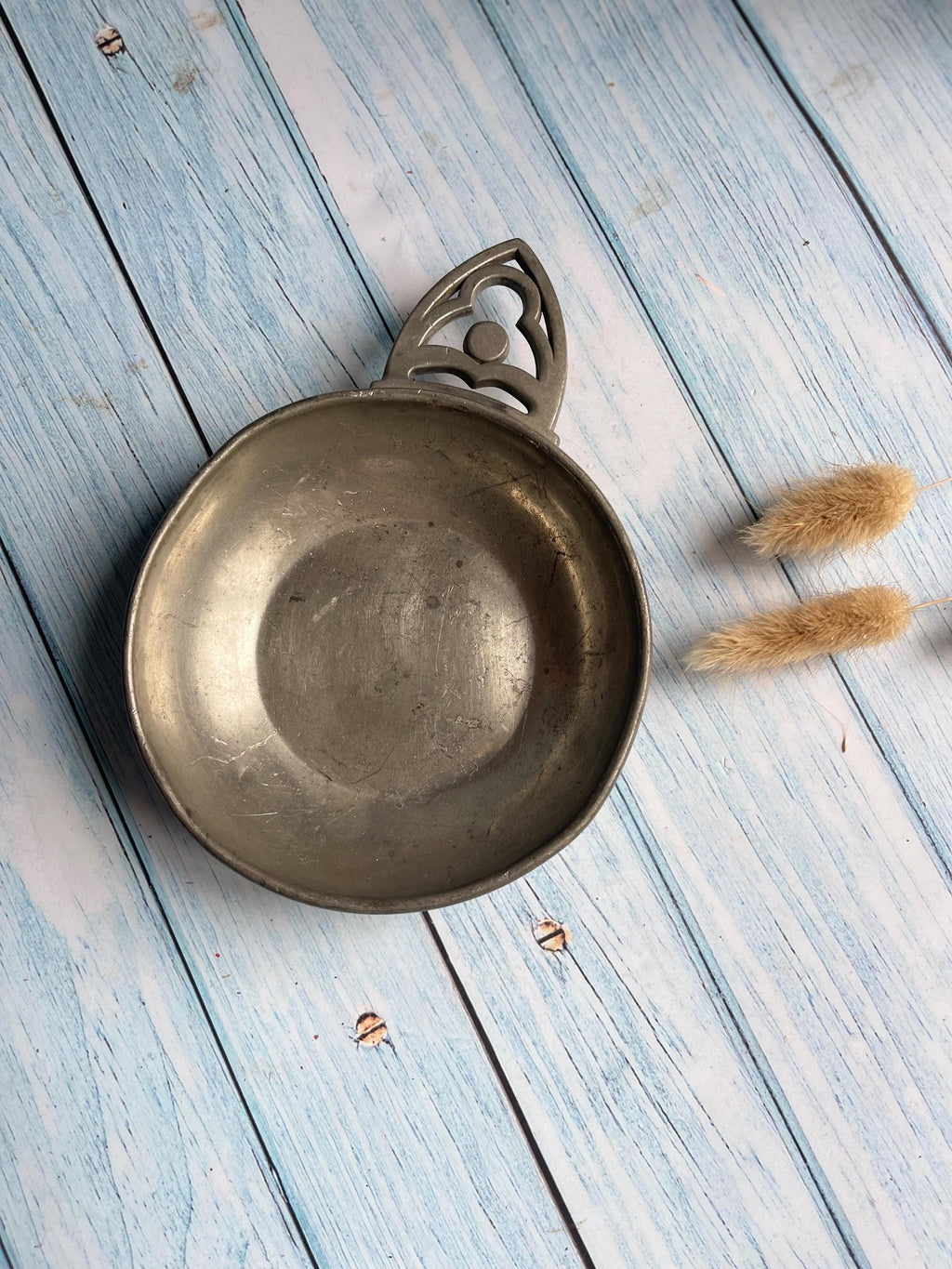 Royal Holland Pewter Porringer — KMD Tiel — Mid-Century Classic — Made in the Netherlands