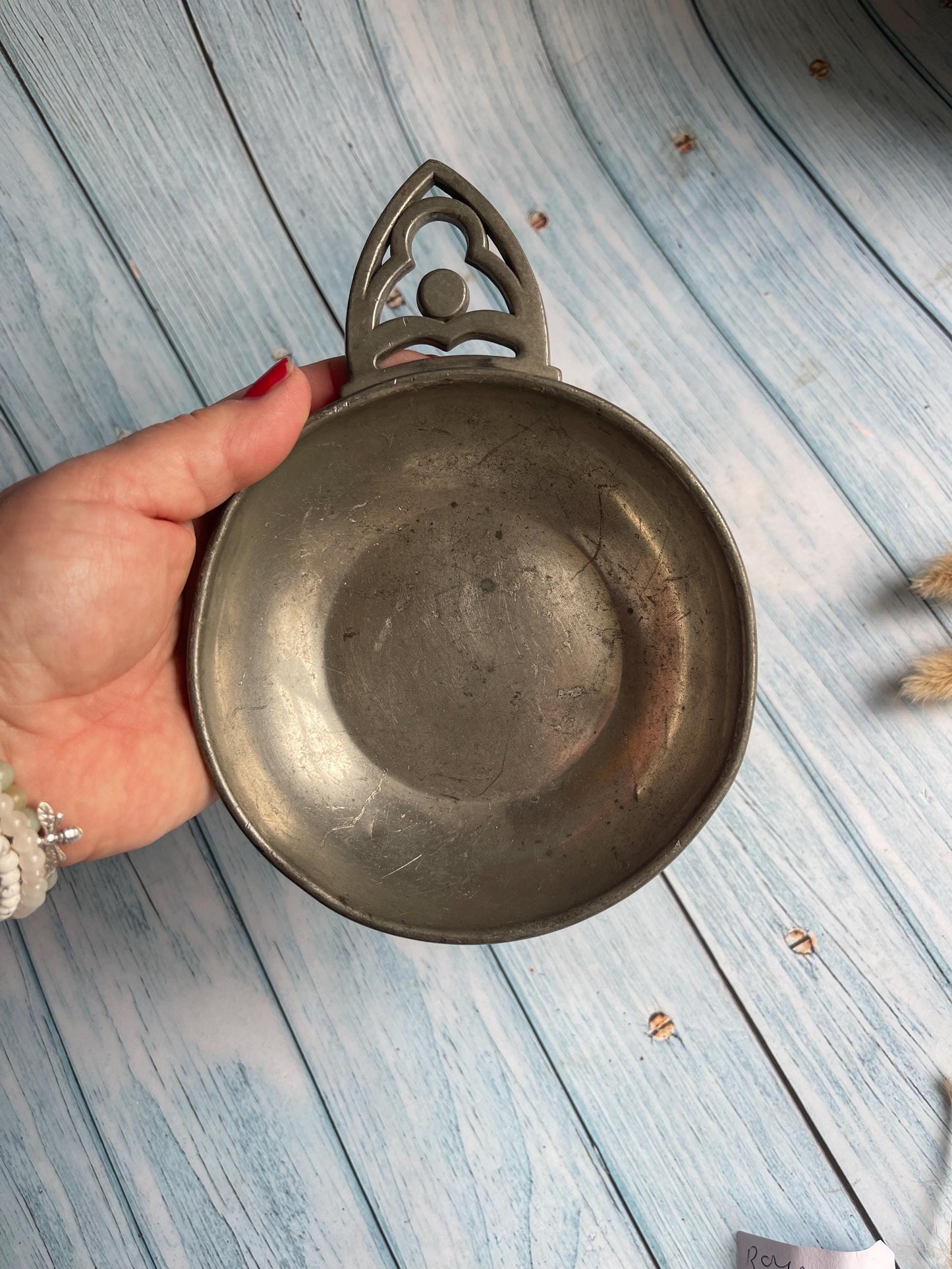 Royal Holland Pewter Porringer — KMD Tiel — Mid-Century Classic — Made in the Netherlands