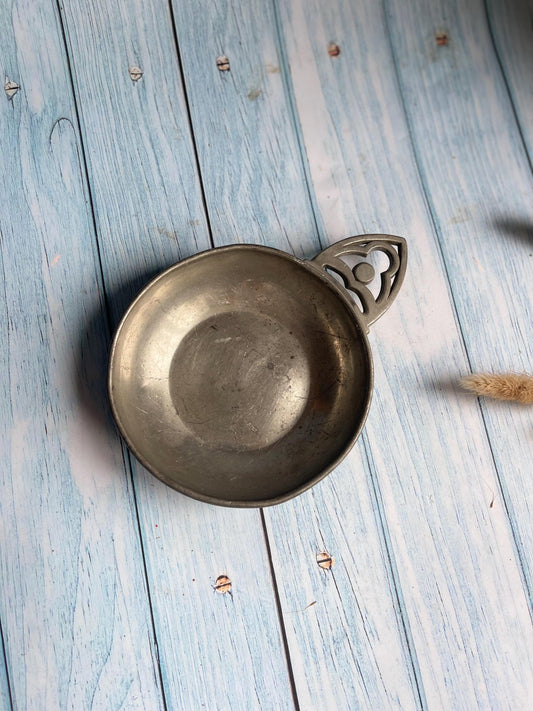 Royal Holland Pewter Porringer — KMD Tiel — Mid-Century Classic — Made in the Netherlands